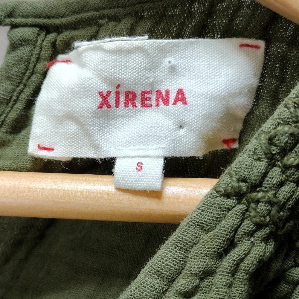 Xirena Nell gauze cotton basil jumpsuit Size Small - Picture 4 of 10